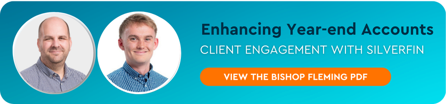 Bishop Fleming enhances Year-end Accounts. Client engagement with Silverfin