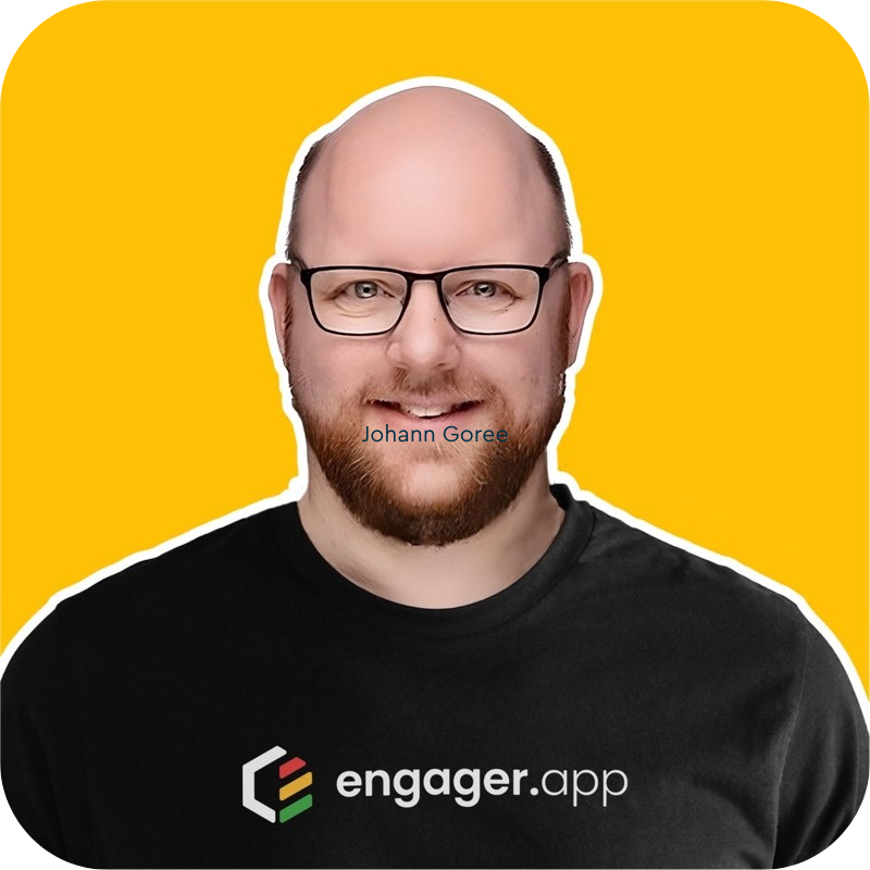 Johann Goree, Engager.app