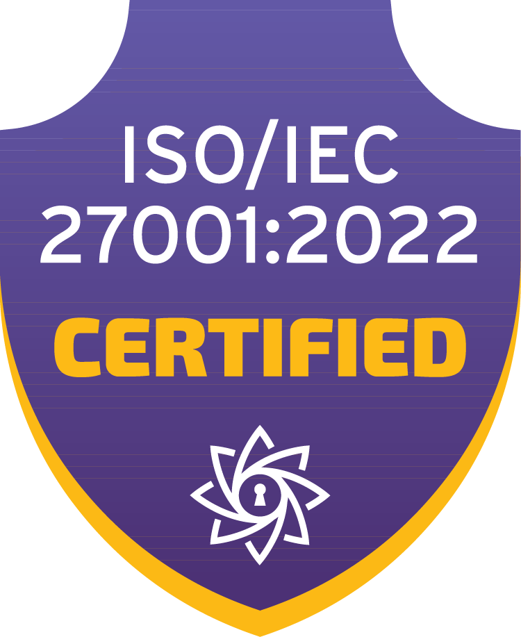 ISO/IEC27001 Certified