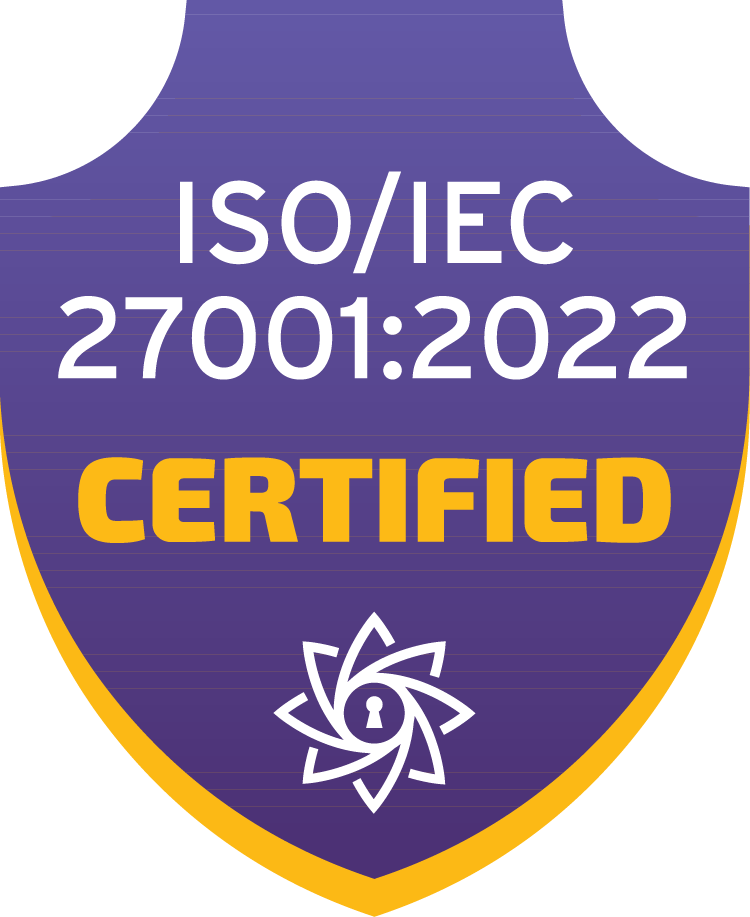 ISO/IEC 27001:2022 Certified