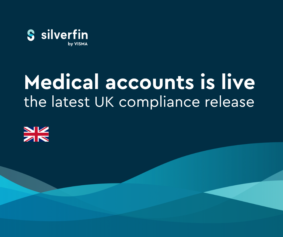 Medical accounts is live, the latest UK compliance release blog post image
